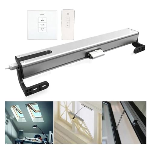 Abridor de ventanas inteligente de 24V con motor eléctrico regulable y Tuya 5