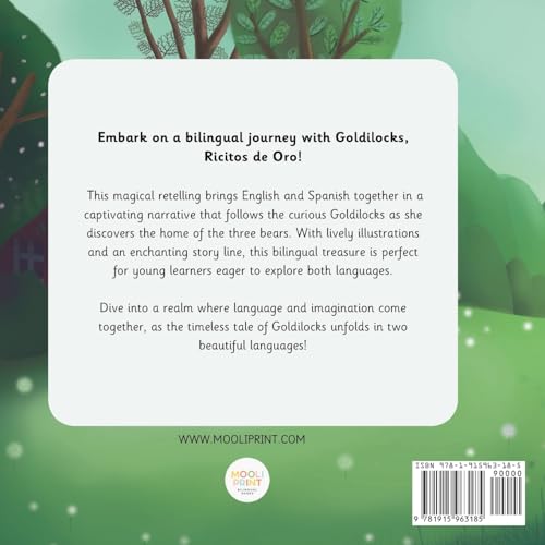 Goldilocks and the Three Bears | Ricitos de Oro y los Tres Osos: Bilingual Spanish & English book for children (Bilingual Spanish fairy tales) - Image 2