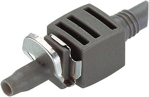 Gardena Micro-Drip system łącznik 4,6 mm (3/16"): Łącznik z tworzywa sztucznego do przedłużania rury rozdzielczej systemu Micro-Drip (8337-20)
