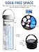 Leng Ke 48H Insulin Cooler Travel Case with Temperature Display, Refrigerated Medicine Travel Bag with ℃/℉ Digital Temp Display, Medication Travel Cooler with TSA Approved Ice Box (Flowers)