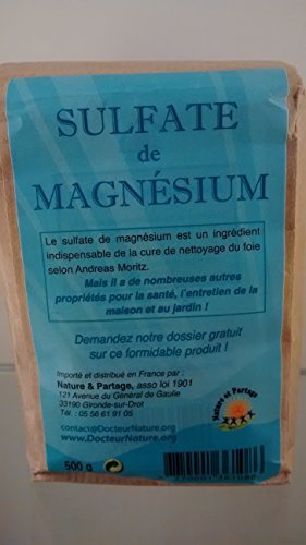 Sulfate de Magnesium / Sels d'Epsom Cover