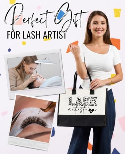 Bolso tote de lona para mujer con cierre y correa miniatura 5