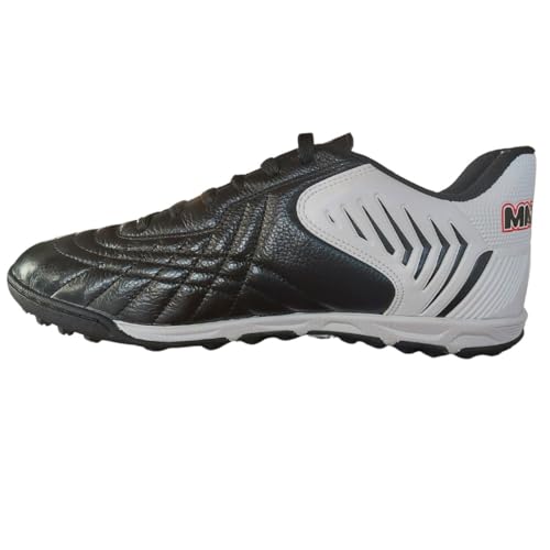 Mathaus, Chuteira De Futebol Society Mathaus Imola Preta-branca Cor:Preto;Tamanho:43;Gênero:Unissex