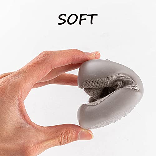 Sapatos infantis de desenho animado pré-andador crianças meninas meninos meias chinelos de bebê anim