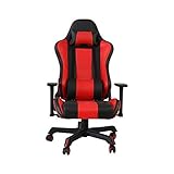 Caractéristiques réglables : la chaise de jeu s'incline entre 90° et 160° pour un soutien dorsal personnalisé, avec rotation à 360° pour plus de polyvalence et options de réglage de la hauteur de 125 cm à 133 cm.