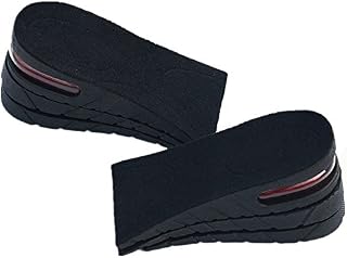 Height Increase Insole 3-Layer Air up Shoe Lifts Elevator Shoes Insole -6 cm(2.4inches)