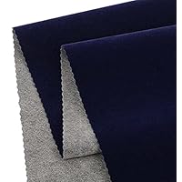 Velluto Autoadesivo Floccato Blu Scuro - Rotolo 40cm X 3m, Spessore 0.6mm, Per Fai Da Te E Rivestimenti - Foto 5