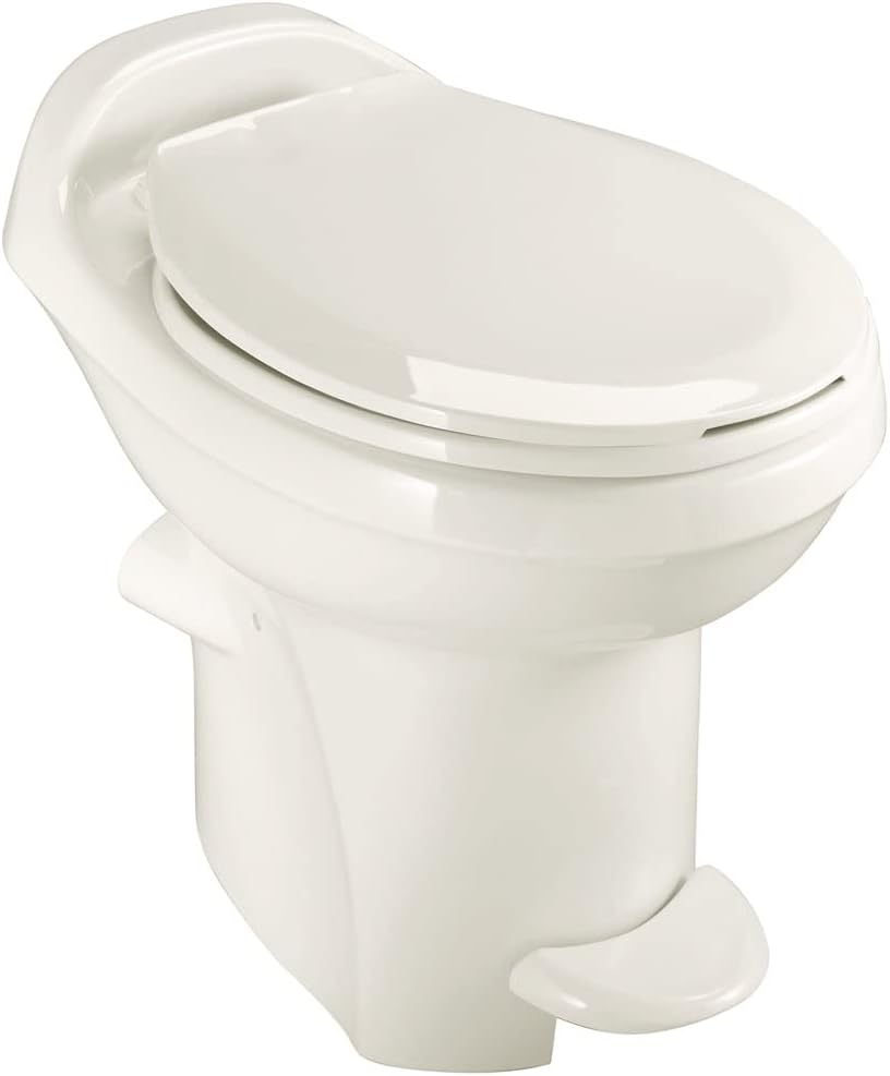 Aqua Magic Style Plus RV Toilet / Low Profile / Bone