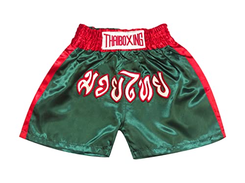 Siamkick 761596491985 Youth Light Muay Thai Shorts For Kids (4 Years - 12 Years) Boxing Kickboxing Mma Training Trunk cover