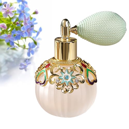 Holzsammlung 50 ml Botella de Perfume Recargable, Estilo Vintage...