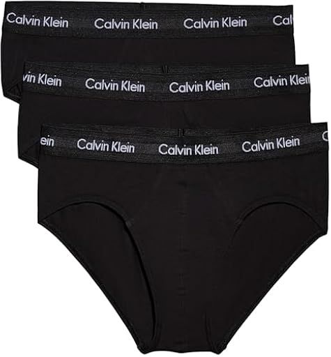 Calvin Klein Calzoncillos Hip Briefs Hombre Pack de 3 Ropa Interior, Negro (Black W Black WB), M | Ya disponible en tu tienda friki favorita! En mundofriki.es! Calvin Klein Calzoncillos Hip Briefs Hombre Pack de 3 Ropa Interior, Negro (Black W Black WB), M | Ya disponible en tu tienda friki favorita! En mundofriki.es!