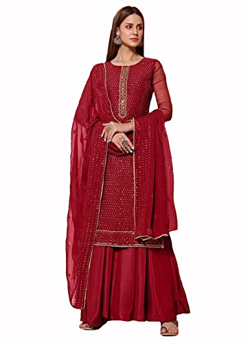 Image of Xomantic Fashion Women Georgette Straight kurti
