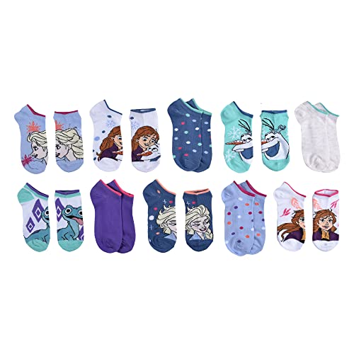 Image of Disney Frozen Girls' Frozen 2 No Show Socks