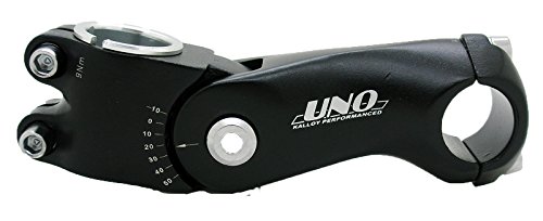 Potencia A head Ahead Aluminio y Acero Regulable Color Negro Estandar 25.4 a 28.6 mm Bicicleta 3212negro