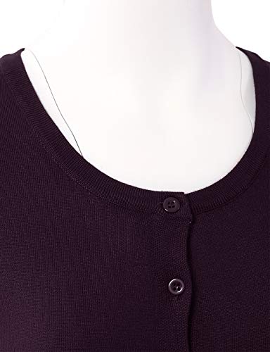 Image of Allsense Women's Long-Sleeve Crewneck Cardigan | Classic Button Down Sweater, Soft Fine Knit, Lightweight