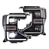 VLAND LED Headlights For Ford F250 F350 Super Duty [Halogen Type Only] 2020–2022 Pickup Truck 4th Gen (Not For Factory LED Model)