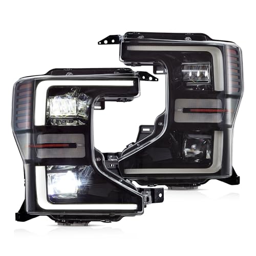 VLAND LED Headlights For Ford F250 F350 Super Duty [Halogen Type Only] 2020–2022 Pickup Truck 4th Gen (Not For Factory LED Model)