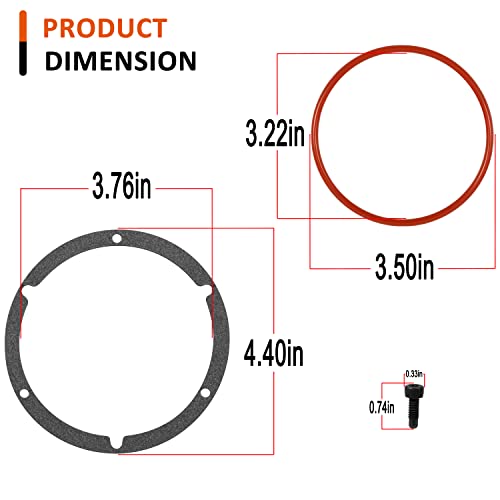 Upgraded 600-249 Locking Hub Service Kit Fit For 2005-2018 Ford F250 F350 F450 F550, 6Pcs #TOP2