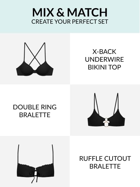 Sports Illustrated Women's Standard Wide Band Leg High Waist Bikini Bottom4