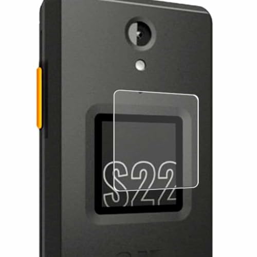 Puccy 3 Pack Screen Protector, compatible with CAT S22 Flip front TPU Film Guard （ Not Tempered Glass Protectors）