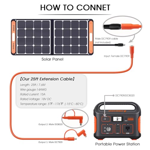 Câble d'extension de panneau solaire pour le camping et vanlife - 4