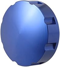 Bouchon de réservoir de carburant sur mesure pour moto, installation rapide et facile (bleu)