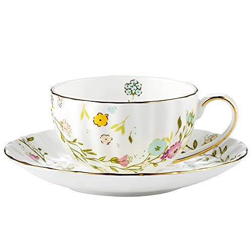 Kaffeetasse Keramik-Kaffeetasse, kreative Porzellantasse und Untertasse, Keramik, einfache Sets, modernes Design, Kaffeetassen, para-Café, Wohnkultur