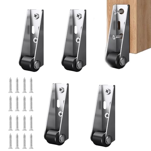 4 Pack Low Profile Caster Wheels with Mounting Screws