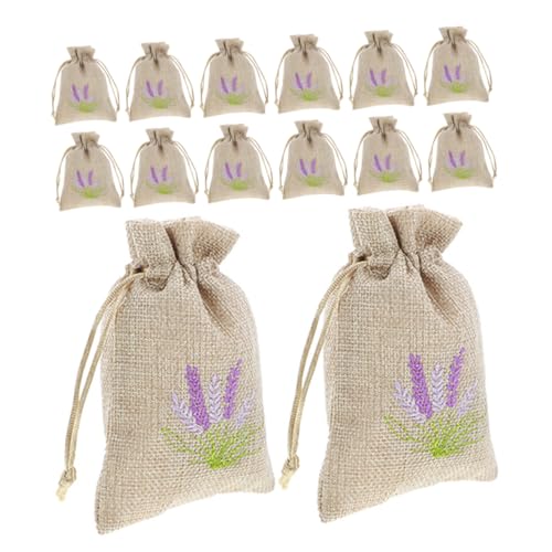 Bolsa de Lino con Cordón Lavanda 22 Piezas miniatura 1