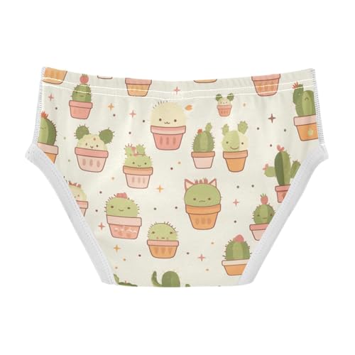 KLL Different Cactus Toddler Boys Soft Boxer Briefs Breathable Children Undies2