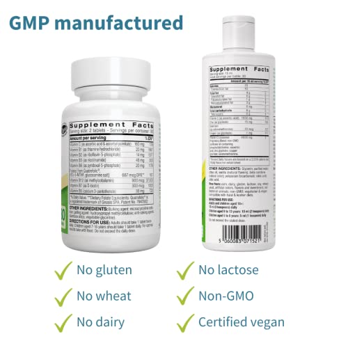 Super B-Complex + Liposomal Vitamin C 1000Mg & Zinc Vegan Bundle, Methylated Sustained Release B Complex & High Absorption Liquid Immune Support Complex, By Igennus #TOP4