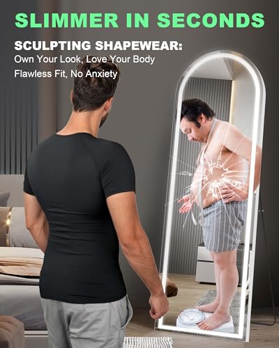 Compression Shirt Mens Short Sleeve Gynecomastia Undershirt Body Shaper Tummy Control Shapewear V Neck Slimming Vest2