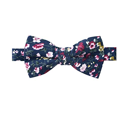 Spring Notion Boys' Cotton Floral Bow Tie