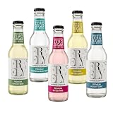 FREELY Soda Set da 4 Ginger Beer, 8 Bitter, 12 Tonic per Cocktail, Mocktail