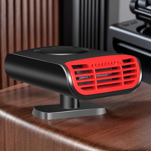 Chauffage de voiture portable 12V avec dégivreur rapide et rotatif pour pare-brise