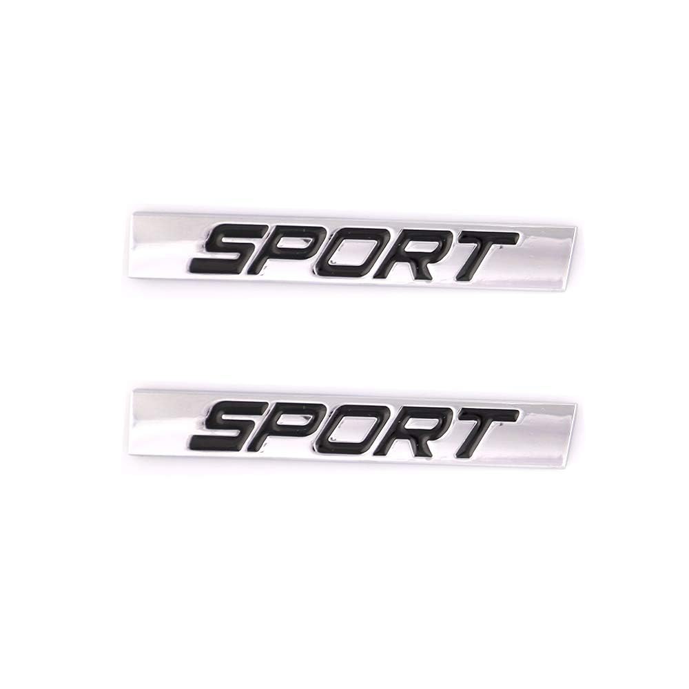 2pcs 3D Car Emblem Badge Decal for Ford Fiesta ST-Line STLine MK8 2023-2021