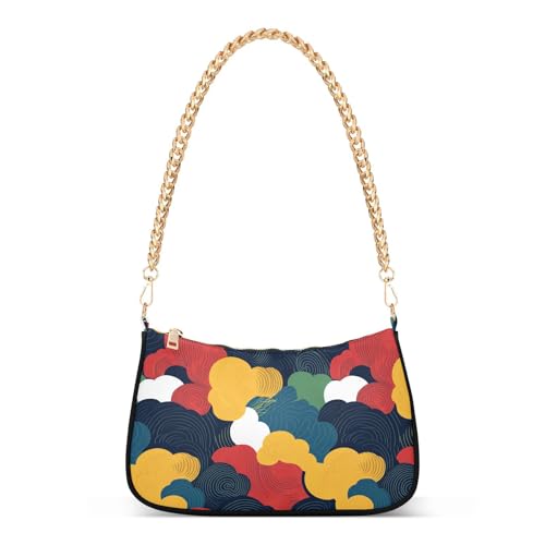 Sac à bandoulière tendance Cloud Colorful léger pour libérer les mains des mères
