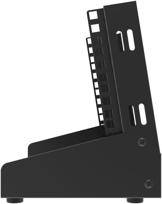 10 Small Desktop Network Rack, 4U Mini Open Frame Server Rack | for 10 inches Width Network, Servers, Audio, and Video Equipment (4U)