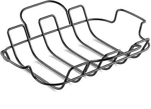 Asador antiadherente para hornear fuente rectangular con rejilla 43 x 33 cm 7