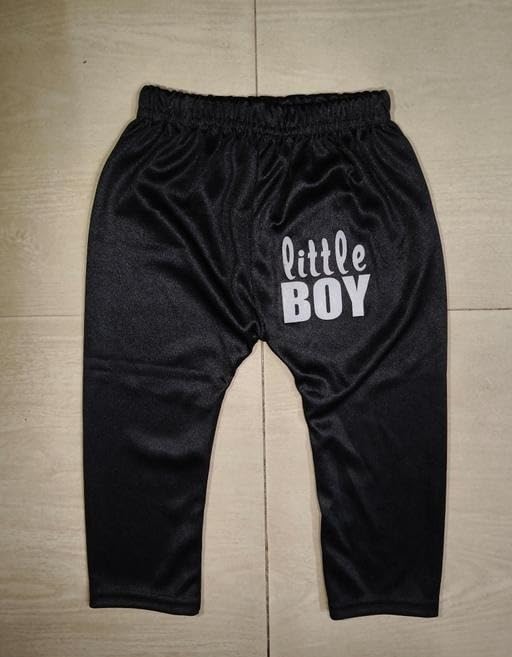 Image of Unisex Baby Long Sleeve Little Boy Parent Top Bottom Clothing Set for Summer Comfort Casual Daily Outfit