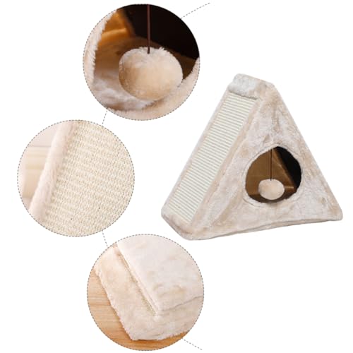 Abri extérieur isolé pour chat YARNOW avec nid triangulaire - 6