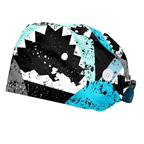 Chapeaux de travail motifs requins lot de 2 casquettes unisexes pour hommes et femmes