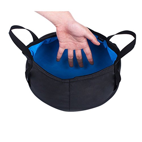 Collapsible Camping Water Basin, 8.6L Portable Sink for Travel, Hiking, Fishing, Gardening, Outdoor Washing Bowl - Image 3