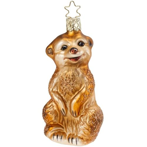 Inge Glas - Christbaumschmuck, Baumschmuck - Erdmännchen - 10 cm