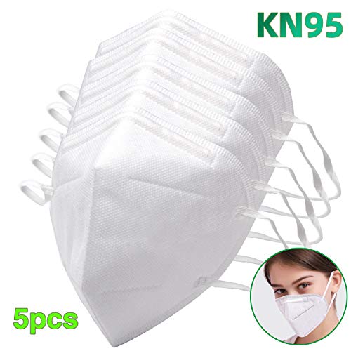 LAOSGE K/N/95 M.A.S.K, 5PCS Dustproof Disposable Anti Pollution Activated Carbon Safety M.A.S.K.S Air Filter 95% Filtered by Safety Test