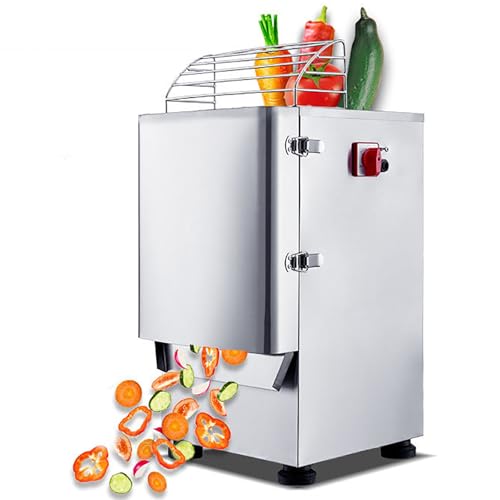 Cortadora de vegetales eléctrica acero inoxidable 1100W