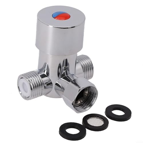 Valvola miscelatrice termostatica efficiente G12 per acqua calda e fredda regolabile per rubinetti