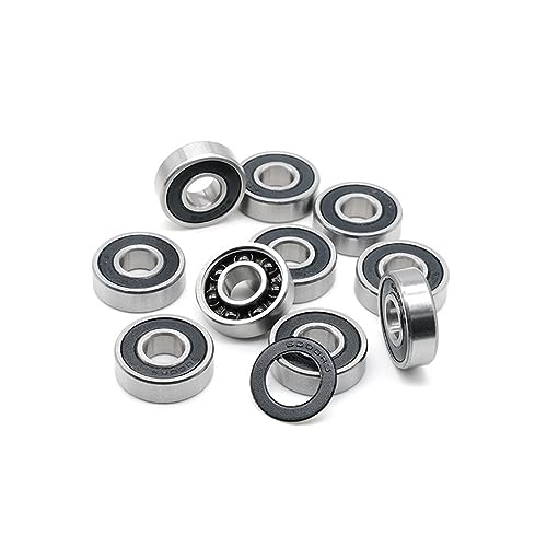Rodamiento cerámico 6000-2RS ABEC-7 de alta precisión 10 * 26 * 8 mm 4
