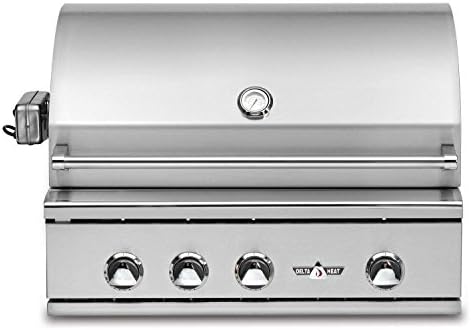 Delta Heat Built-in Grill with Infrared Rotisserie and Sear Zone (DHBQ32RS-C-N), 32-Inch, Natural Gas