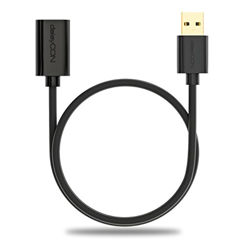 DeleyCON 1m Prolunga USB 2.0 Cavo ad Alta Velocità...